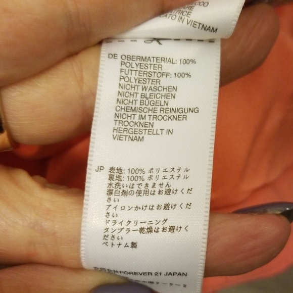 NWT Forever 21 Blazer | Color: Coral | Size: SP - Picture 4 of 8